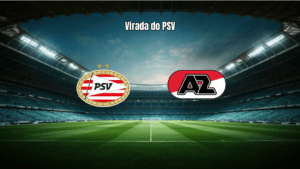 PSV Eindhoven vence AZ Alkmaar com gol no fim pela Eredivisie