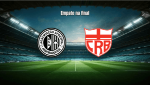 ASA e CRB empatam em 1x1 na final do Alagoano 2026