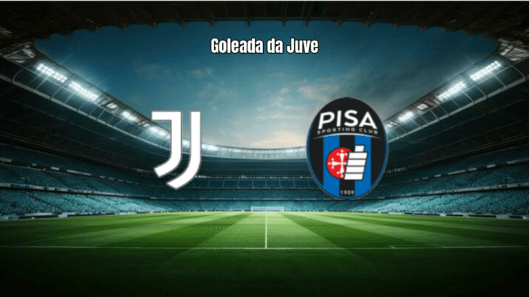 Juventus goleia Pisa por 4 a 0 na Serie A: veja lances e estatísticas