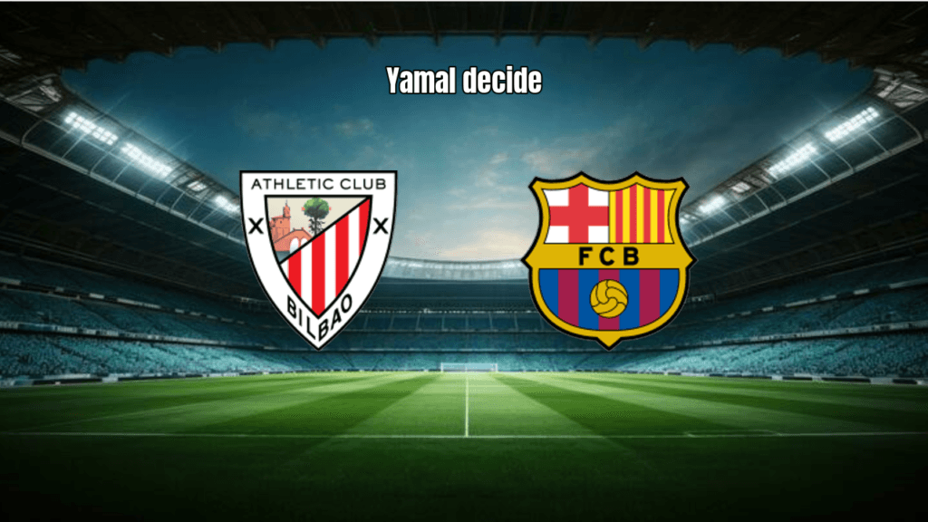 Barcelona vence Athletic Club com gol de Lamine Yamal na La Liga