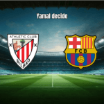 Barcelona vence Athletic Club com gol de Lamine Yamal na La Liga