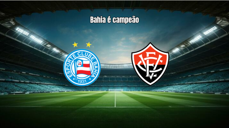 Bahia vence Vitoria e conquista o Campeonato Baiano de 2026