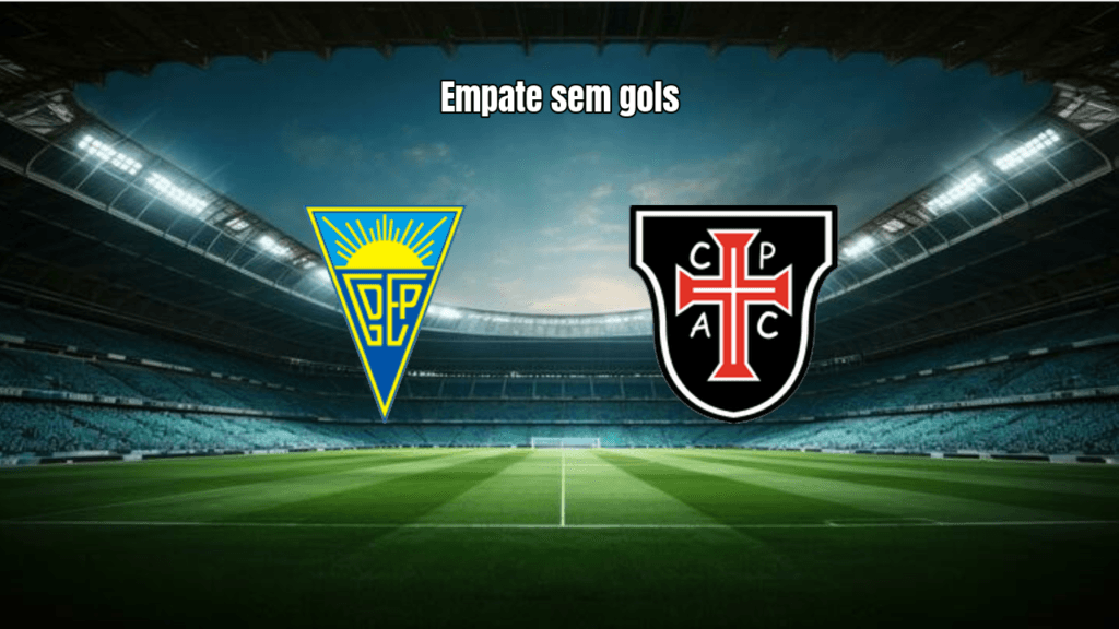 Estoril e Casa Pia empatam sem gols na 25ª rodada da Primeira Liga