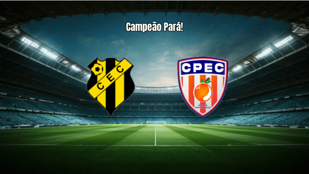 Capitao Poco vence Castanhal e conquista a Copa Grão Pará