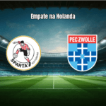 Sparta Rotterdam e PEC Zwolle empatam em 1-1 na Eredivisie