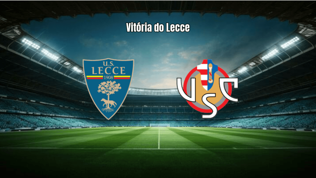 Lecce vence Cremonese por 2 a 1 na 28ª rodada da Serie A