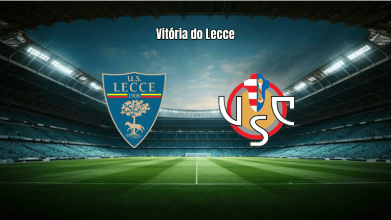 Lecce vence Cremonese por 2 a 1 na 28ª rodada da Serie A