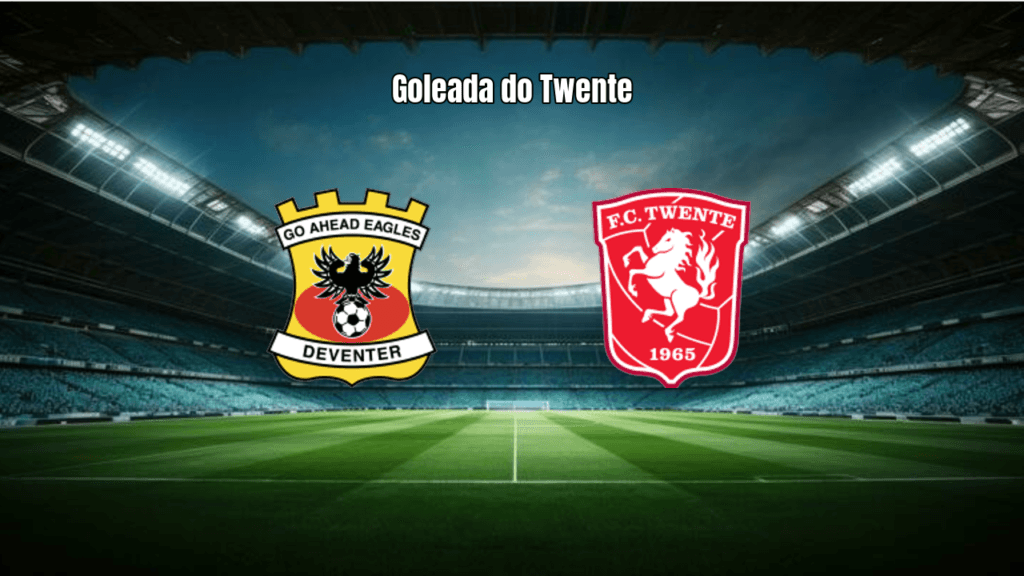 Twente goleia GO Ahead Eagles por 4 a 1 na Eredivisie