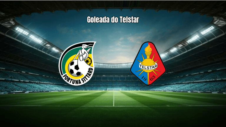 Telstar goleia Fortuna Sittard por 4 a 1 na Eredivisie