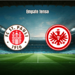 St. Pauli e Frankfurt empatam sem gols na Bundesliga