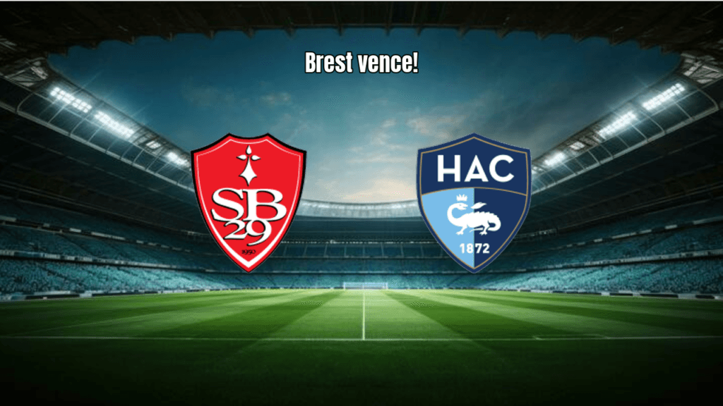 Brest vence Le Havre por 2 a 0 e segue firme na Ligue 1