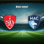 Brest vence Le Havre por 2 a 0 e segue firme na Ligue 1