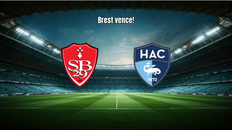 Brest vence Le Havre por 2 a 0 e segue firme na Ligue 1