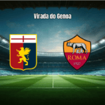 Genoa vence AS Roma por 2 a 1 na Serie A com gol no fim