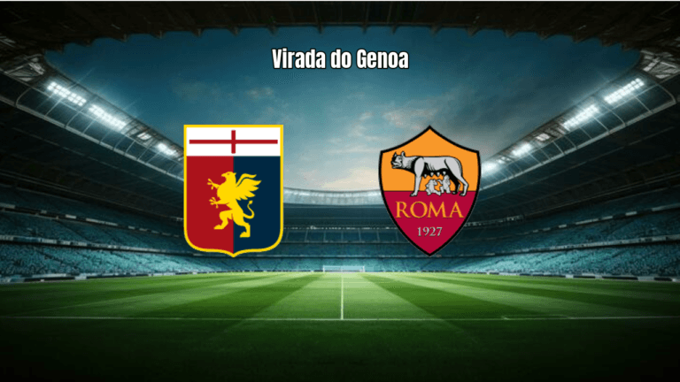 Genoa vence AS Roma por 2 a 1 na Serie A com gol no fim