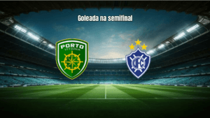 Vitória ES goleia Porto Vitória por 4 a 0 nas semifinais do Capixaba