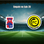 Parana Clube U20 e Cascavel U20 empatam no Paranaense Sub-20