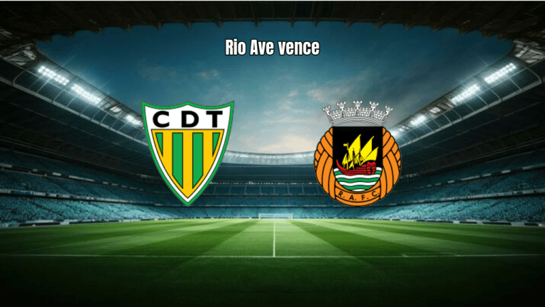 Rio Ave vence Tondela fora de casa na 25ª rodada da Primeira Liga