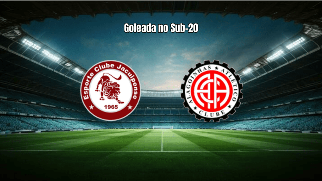 Jacuipense U20 goleia Atlético Alagoinhas por 4-0 no Baiano Sub-20