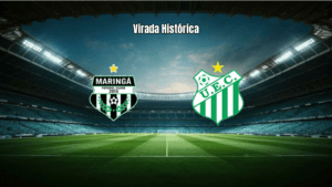 Maringá vence Uberlandia de virada em jogo eletrizante pela Copa do Brasil