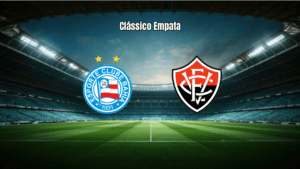 Bahia e Vitória empatam em 1-1 no clássico baiano da Série A