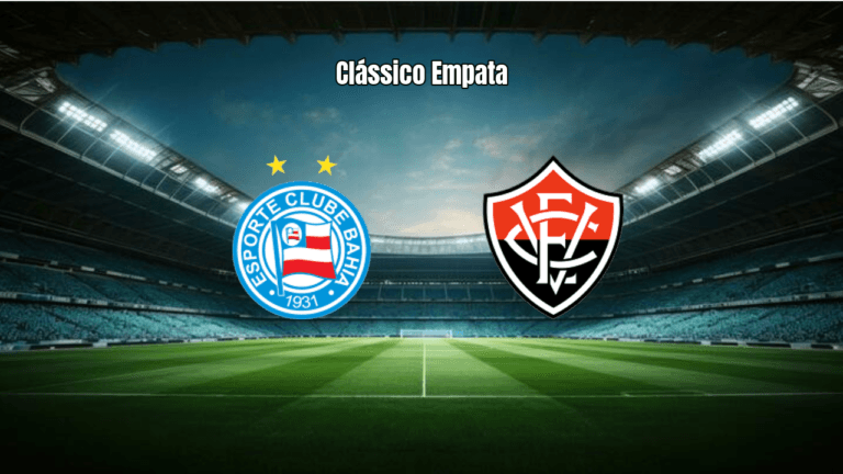 Bahia e Vitória empatam em 1-1 no clássico baiano da Série A