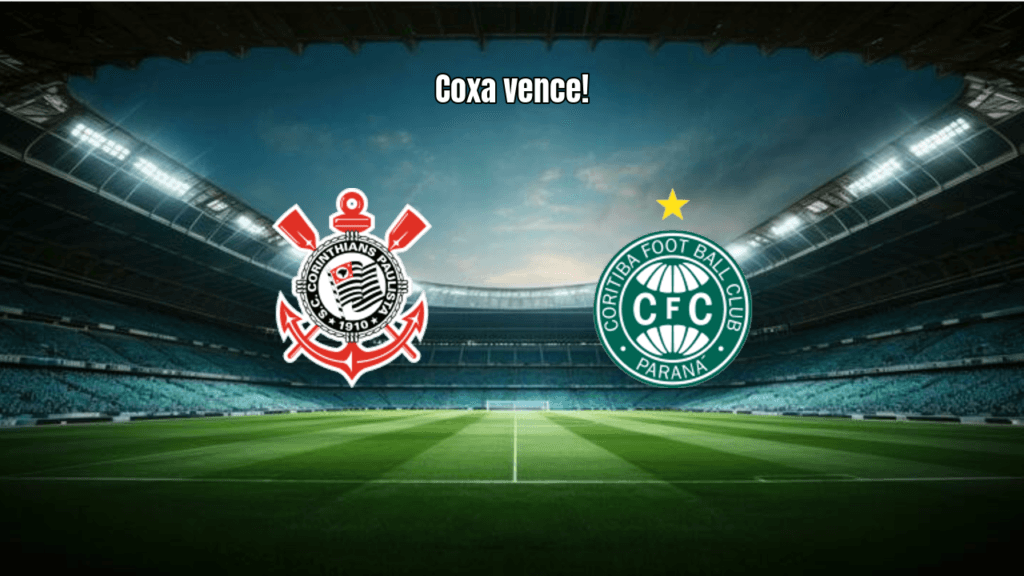 Corinthians 0x2 Coritiba: Coxa vence com eficiência na Arena