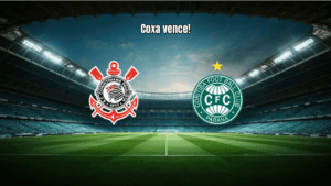 Corinthians 0x2 Coritiba: Coxa vence com eficiência na Arena