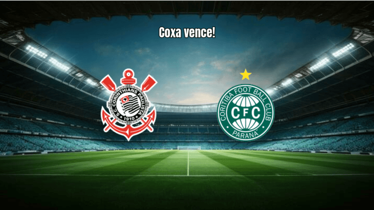 Corinthians 0x2 Coritiba: Coxa vence com eficiência na Arena