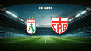 CRB vence Sousa por 2 a 0 na Copa do Brasil com gols no fim