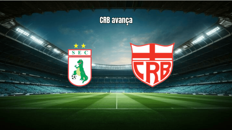 CRB vence Sousa por 2 a 0 na Copa do Brasil com gols no fim