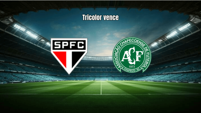 São Paulo vence Chapecoense por 2 a 0 na 5ª rodada da Série A