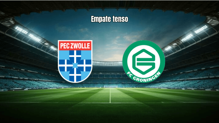 PEC Zwolle e Groningen empatam em 1-1 na Eredivisie