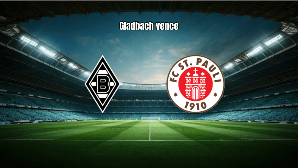 Borussia Mönchengladbach vence FC St. Pauli por 2x0 na Bundesliga
