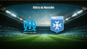 Marseille vence Auxerre por 1x0 com gol de Gouiri na Ligue 1