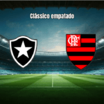 Botafogo W e Flamengo W empatam em clássico do Brasileirão Feminino