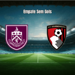 Burnley 0x0 Bournemouth: Empate Sem Gols na Premier League