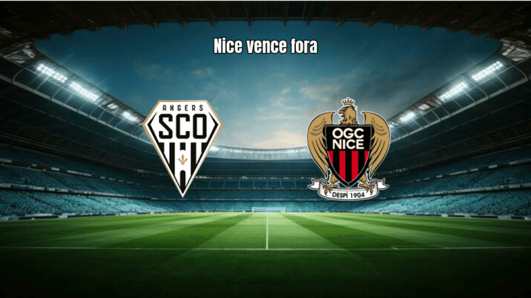Nice vence Angers por 2 a 0 na Ligue 1 com gols no final
