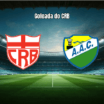 CRB Aplasta Coruripe por 5 a 1 na Copa Alagoas