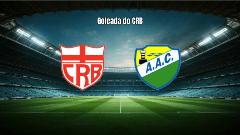 CRB Aplasta Coruripe por 5 a 1 na Copa Alagoas
