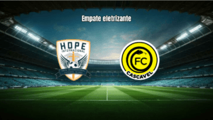 Hope Internacional U20 e Cascavel U20 empatam em 2-2 no Paranaense