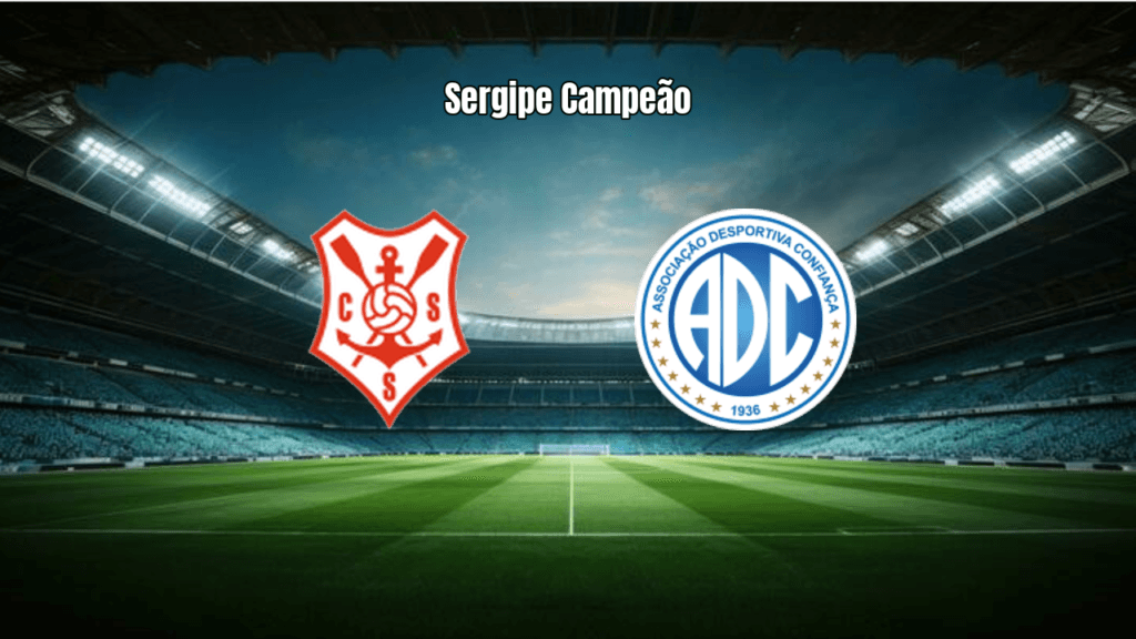 Sergipe vence Confiança por 1x0 e conquista o título do Sergipano