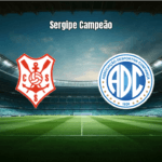 Sergipe vence Confiança por 1x0 e conquista o título do Sergipano