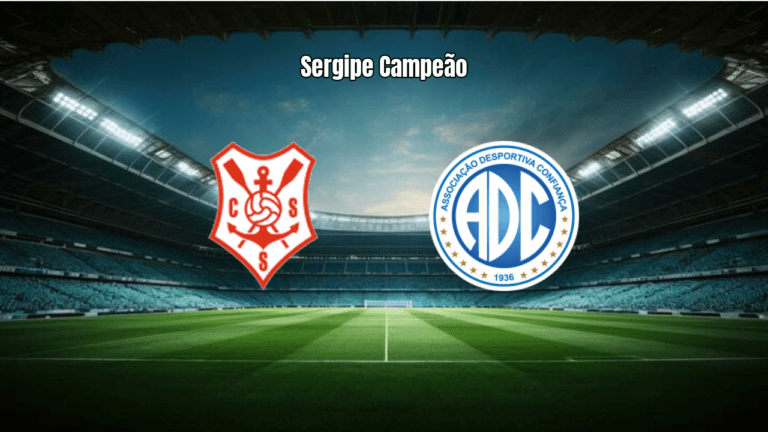 Sergipe vence Confiança por 1x0 e conquista o título do Sergipano