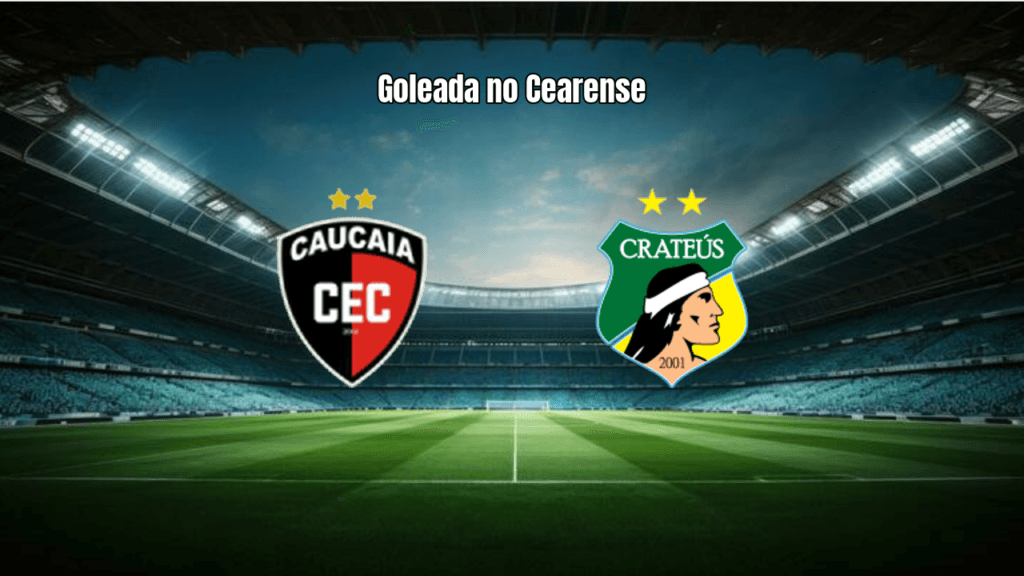 Crateús goleia o Caucaia por 4 a 1 na estreia do Cearense 2