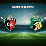 Crateús goleia o Caucaia por 4 a 1 na estreia do Cearense 2