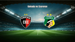 Crateús goleia o Caucaia por 4 a 1 na estreia do Cearense 2