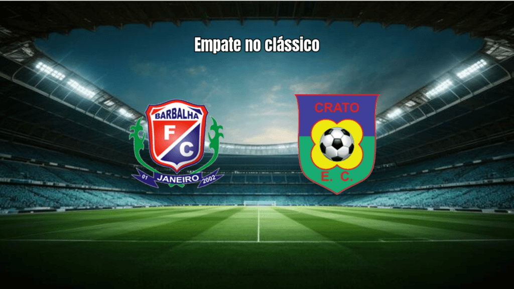 Barbalha e Crato empatam sem gols na estreia do Cearense Série B