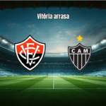 Vitória 2-0 Atlético-MG: Leão da Barra vence com eficiência na Série A
