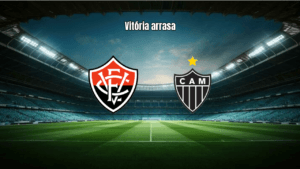 Vitória 2-0 Atlético-MG: Leão da Barra vence com eficiência na Série A